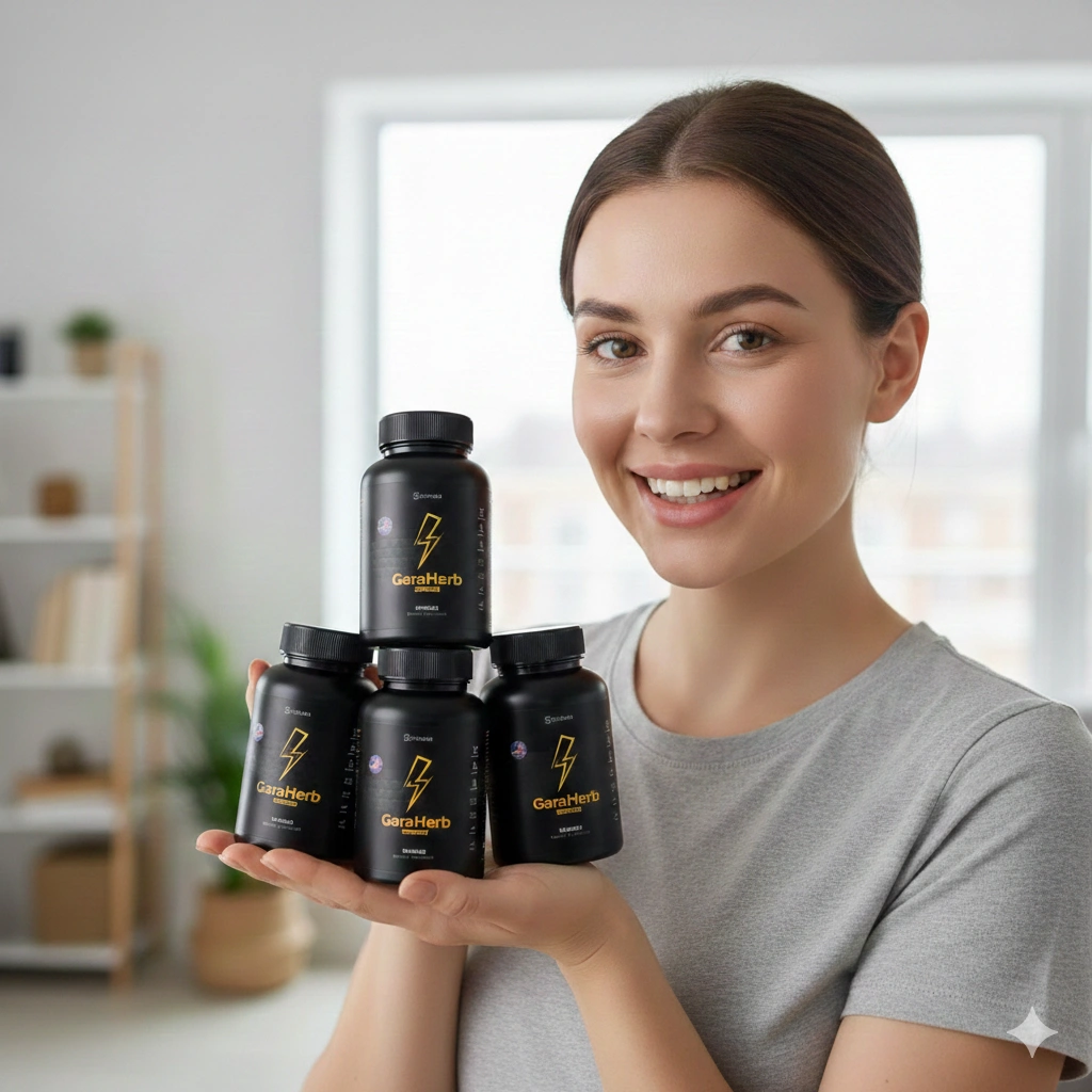 Garaherb Male Health Support Supplement Bottles